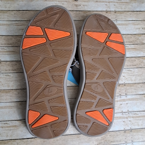 O'Rageous ReelTree Khaki Flip Flop Arch Support Flip flop Thong Sandals Sz 8 - Picture 9 of 11